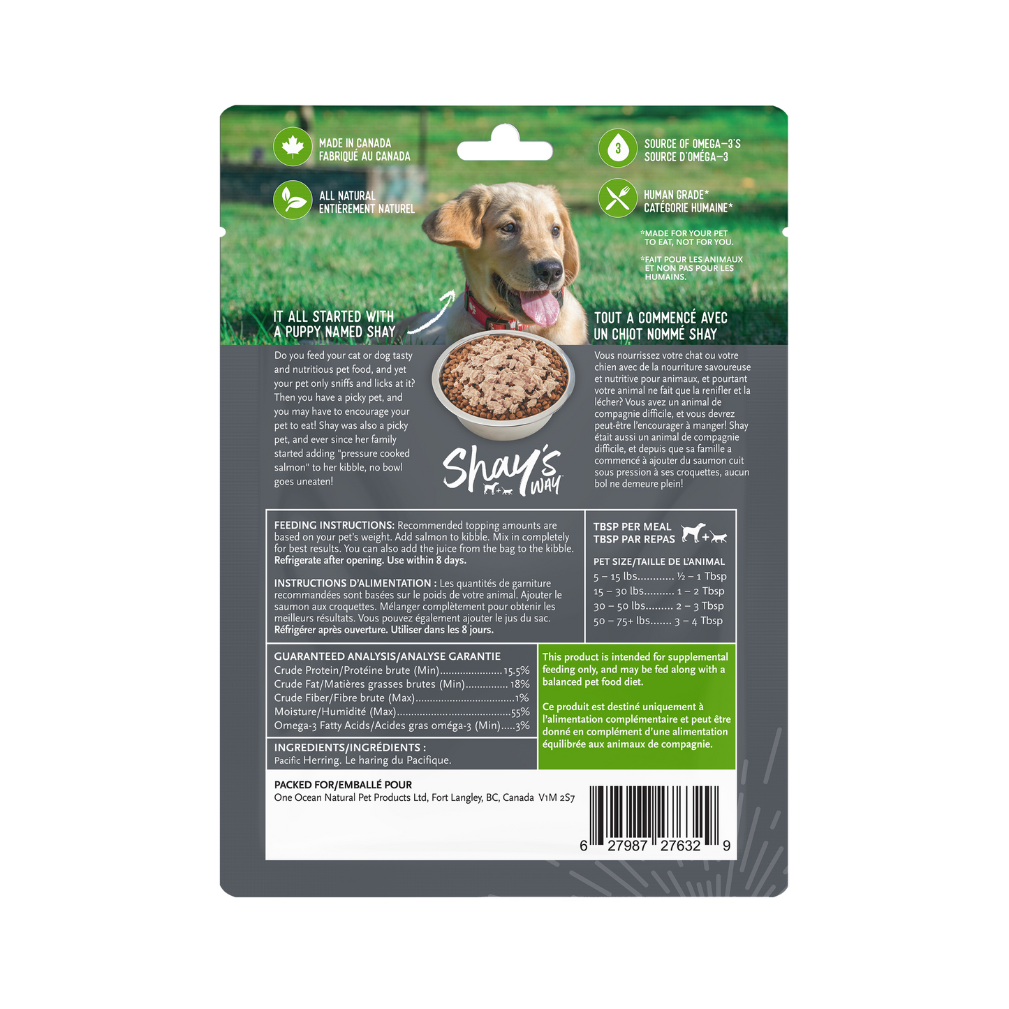 4 oz Pacific Herring