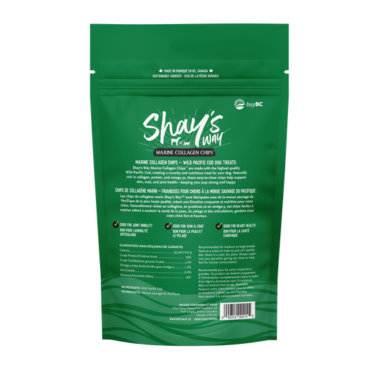 Marine Collagen Chips – Wild Pacific Cod Skins